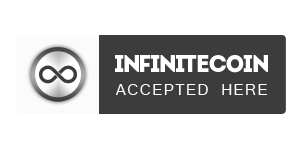 Infinitecoin Accepted Here Dary Grey